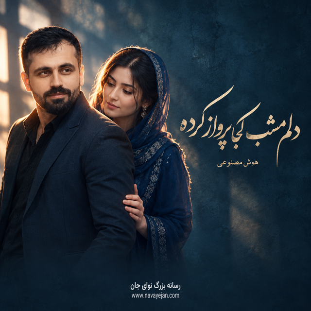 دلم امشب کجا پرواز کرده — هوش مصنوعی